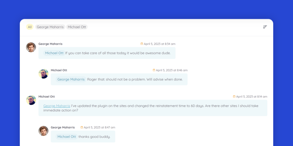 The settings interface of the Comment Mention Pro plugin for WordPress