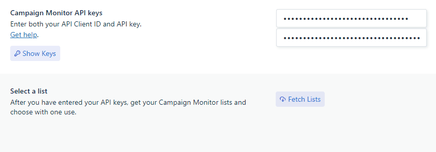 Campaign Monitor for WooCommerce