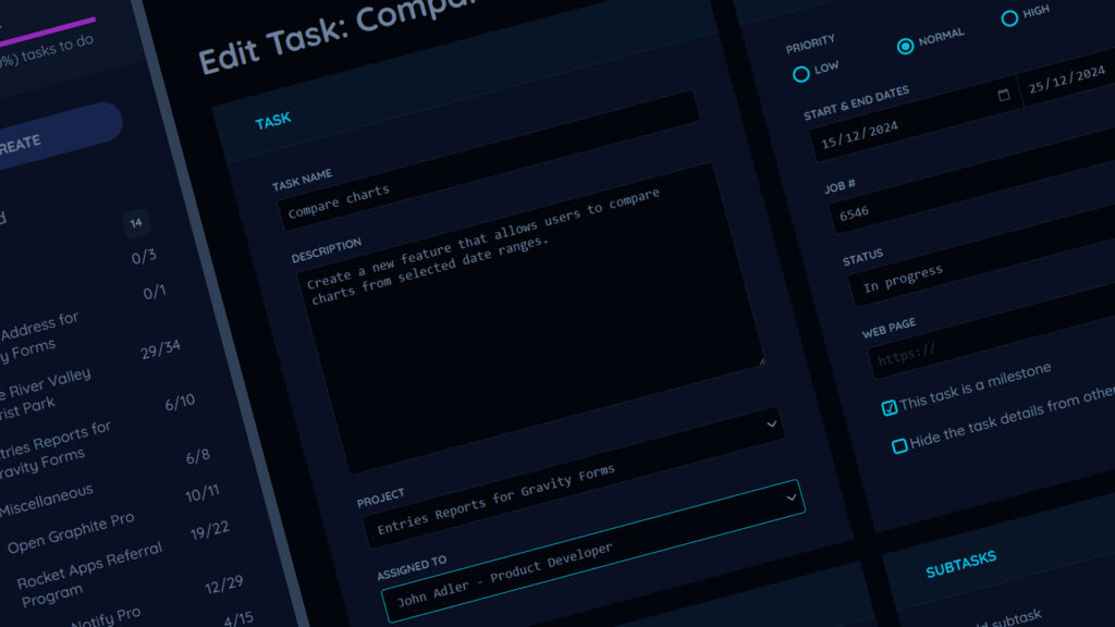 Rocket Apps Blog: Minor update in wProject 5.9.0