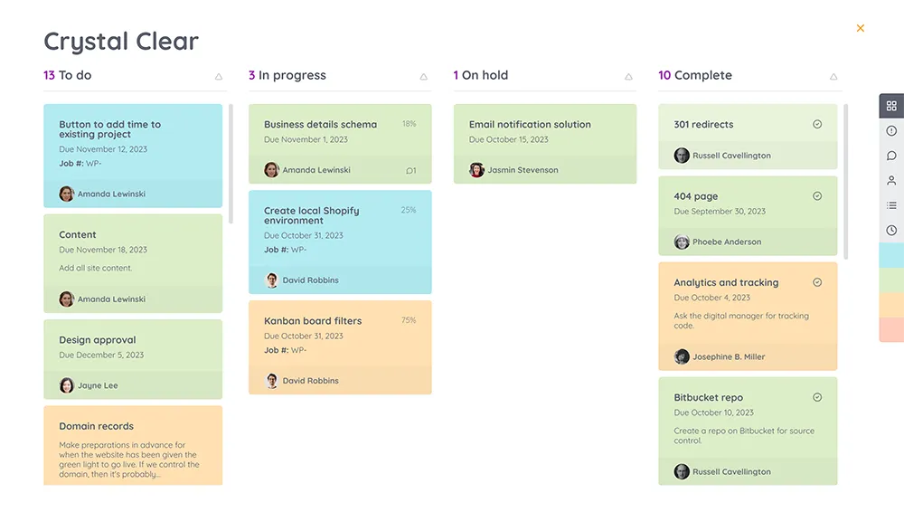 An elegant, feature-packed and user-friendly project management theme on WordPress, offering both beauty and functionality. - Kanban board