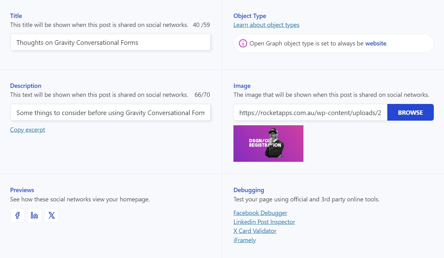 Achieve precise social visibility with control over how your WordPress content appears on social platforms. - Precision
