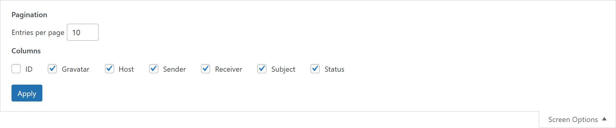 Mail Logger for WordPress