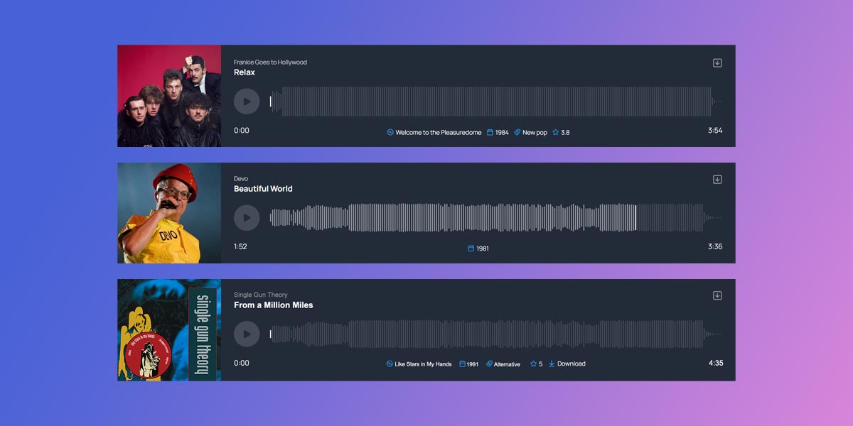 The settings interface of the Waveform Player Pro plugin for WordPress
