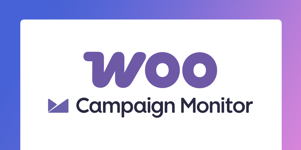 The settings interface of the Campaign Monitor Pro (for WooCommerce) plugin for WordPress